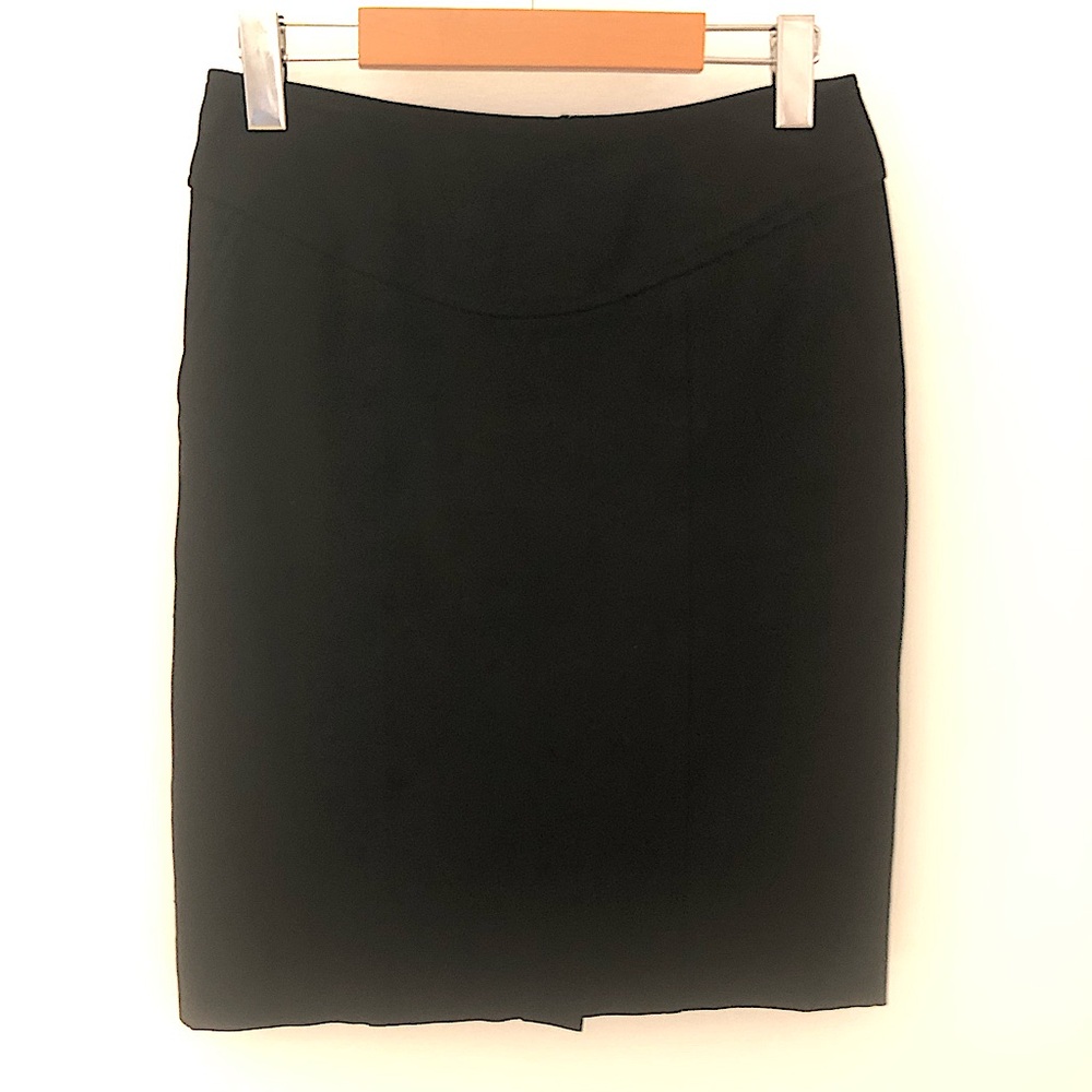 Black Pencil Skirt with pockets